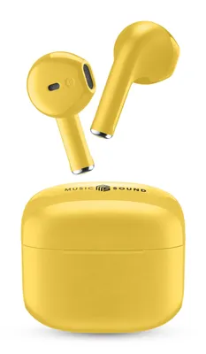 Image de Cellularline SWAG BT Écouteurs MS Jaune