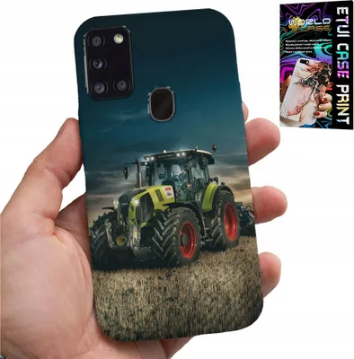 Zdjęcie produktu dla Etui Do Samsung Galaxy A21S - Traktor Ciągnik Rolniczy Plecki, Wzory