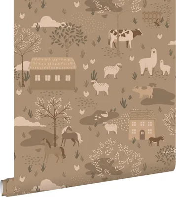 Obrázok produktu pre ESTAhome tapeta farma hnedá 50 x 900 cm
