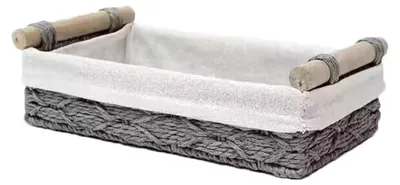 Immagine prodotto di Cesto portaoggetti intrecciato a mano – Decorativo e funzionale