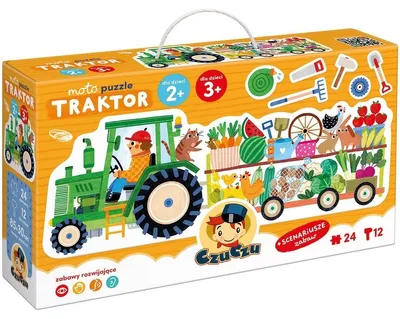 Productafbeelding van CZUCZU motorpuzzel, tractor, modelnummer 93211