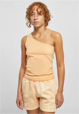 Immagine prodotto di Urban Classics - Top asimmetrico da donna arancione chiaro - L