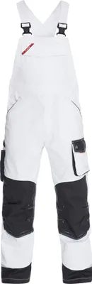 Produktbild von F. Engel Galaxy Latzhose, Weiss/Anthrazit Grau, Gr. 106