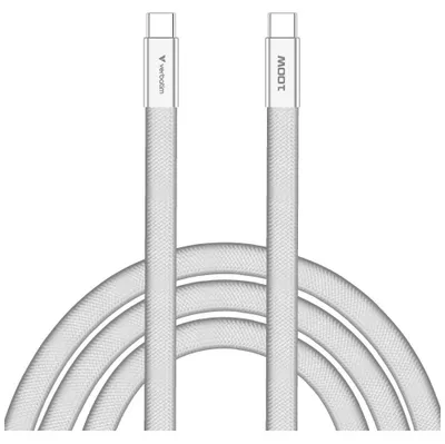 Obrázok produktu pre Verbatim 30277, 1,2 m, USB C, USB C, USB 2.0, 0,48 Gbit/s, Biela