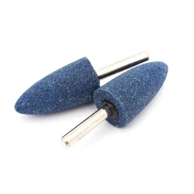 Produktbild von Schleifstein auf Schaft 22x45x6mm blaue Widia-Schleifscheibe mit Schaft