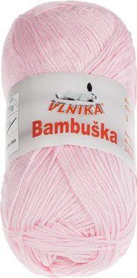 Image de Fil BAMBUŠKA - 50g / 205 m - Rose