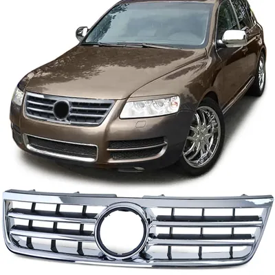 Produktbild von Sportgrill Schwarz Chrom für VW Polo 9N 2002-2006