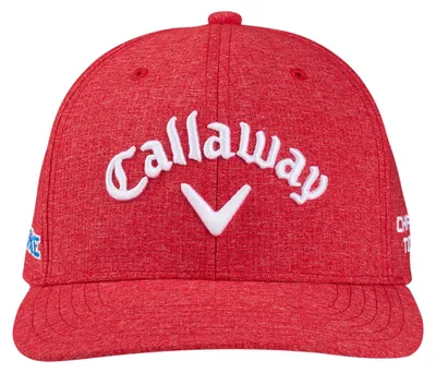 Produktbild von Callaway - Kappe für Herren, Abgerundeter Kopf GT14584 (Einheitsgröße) (Rot meliert)