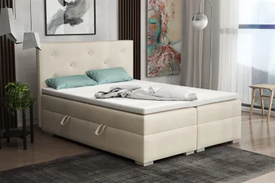 Produktbild von Boxspringbett Schlafzimmerbett PADUA 200x200cm inkl.Bettkasten