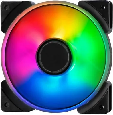 Produktbild von Fractal Design Prisma AL-12, Ventilator, 12 cm, 1200 RPM, 86,02 m³/h, Schwarz, Weiß