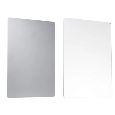 Obrázek produktu pro Standardní řezací podložky, 1 polykarbonátová plastová deska + 1 kovová deska pro embosovací stroj, 22 x 15 cm, vhodné pro děrovací a embosovací stroj A5 pro embosování, ruční práce
