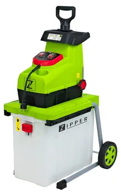Produktbild von Zipper ZI-GHAS2600 Elektro-Leisehäcksler, Quetschwalze, 2600 Watt