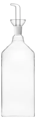 Produktbild von H&H Ölmenage Borosilikatglas wolkenfarben 0,75 l