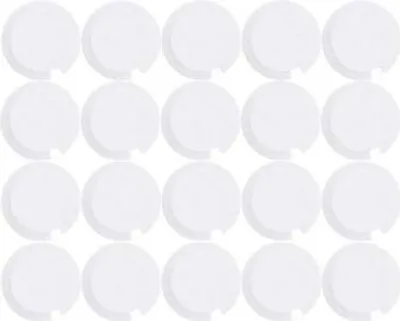 Produktbild von MAUL Magnet MAULpro rund 20 Stück 0,17 kg Kunststoff Ferrit bruchsicher erodiert lackiert Ø 1.5 x 0.75 cm weiß