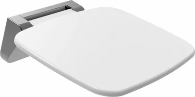 Immagine prodotto di Sedile da doccia pieghevole SAAP 39,2x25x5cm, bianco