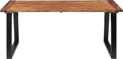 Produktbild von vidaXL Jedálenský stôl z masívneho dreva Akácia 180 x 90 cm