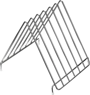 Immagine prodotto di Supporto per tagliere in acciaio inox, per 6 taglieri, altezza: 280 mm, lunghezza: 310 mm
