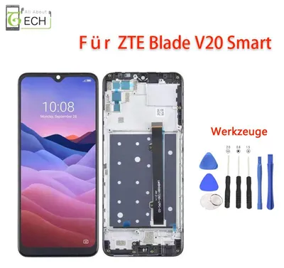 Produktbild von Für ZTE Blade V 20 Smart V2050 2050 LCD Display mit Rahmen Touchscreen Bildsc...