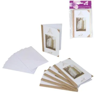 Produktbild von Einladungskarte 13,5 cm 6 Stück | 24 Stück