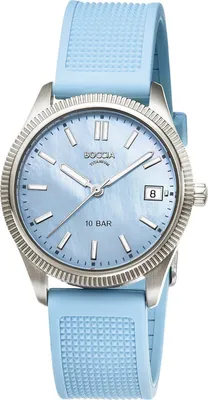 Image de Boccia 3356-03 Montre dame titane bleu clair