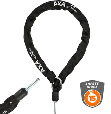 Produktbild von Axa Einsteckkette ULC Pro 100/8,5, Stahl, L=1.000mm, Ø=8,5mm, schwarz