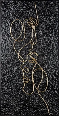 Produktbild von Casablanca by Gilde Relief Wandrelief Affetto, handgearbeitet H. 81 cm,69061