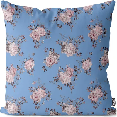 Produktbild von VOID Weisse Pfingsrosen Kissenbezug Kissenhülle Sofakissen Kissen Deko Outdoor-Kissen Dekokissen