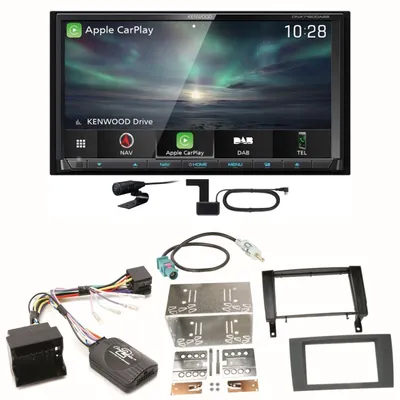 Produktbild von Kenwood DNX-7190DABS Android Auto DAB+ Einbauset für Mercedes SLK R171 ab 2008