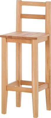 Produktbild von home24 Barstuhl - Kernbuche Massiv - Geölt