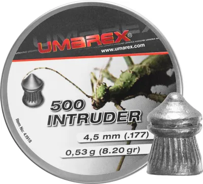 Immagine prodotto di Śrut 4,5 mm Umarex Intruder Pointed Ribbed 500 szt