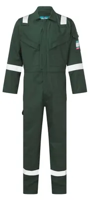Image de Combinaison ignifugée "FR50" Bizflame™ Work - Portwest Vert XXXL
