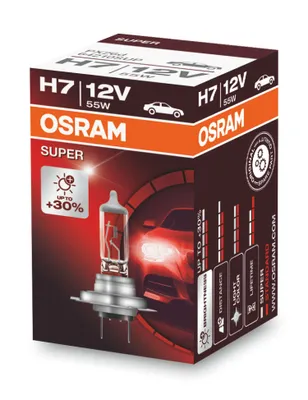 Produktbild von OSRAM H7 12V Faltschachtel Super +30%
