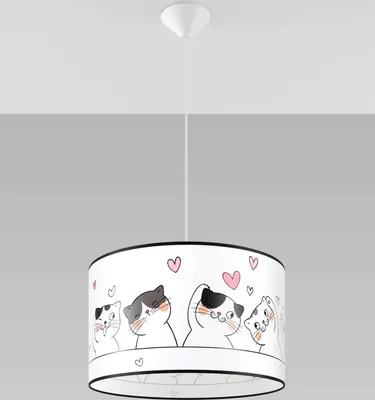 Zdjęcie produktu dla Lampa wisząca CAT 40 biała