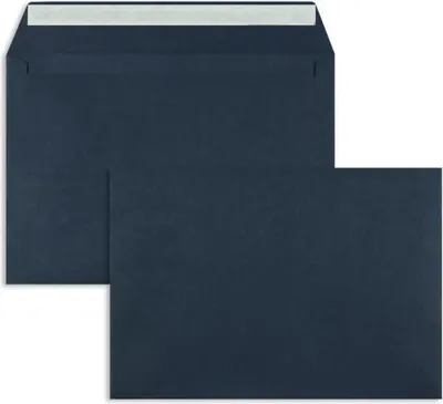 Produktbild von Briefumschläge C5 120g/qm haftklebend VE=100 Stück royalblau