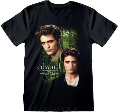 Produktbild von TWILIGHT - EDWARD - Black T-Shirt - Größe S