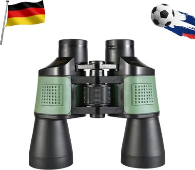 Produktbild von Fernglas, 80x80 HD Ferngläser, Jagdfernglas, Hochauflösendes Teleskop, 1200m Sichtfeld, EM 24, Fußballspiel, Olympische Spiele, Sport