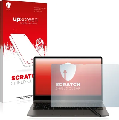 Produktbild von upscreen Schutzfolie für Samsung Galaxy Book3 360 13" Displayschutz Displayschutzfolie Folie Klar Transparent