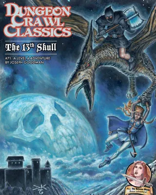 Zdjęcie produktu dla Dungeon Crawl Classics #71 The 13th Skull - Tabletop-Rollenspiel - ENG Edition