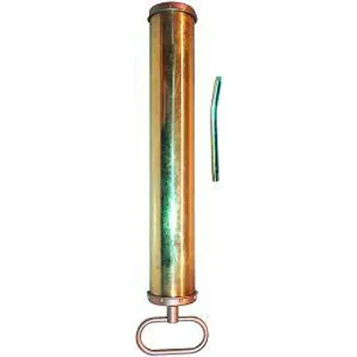Produktbild von Pressol Saug- und Druckspritze-1000 ml, Messing-poliert-Zinkdeckel