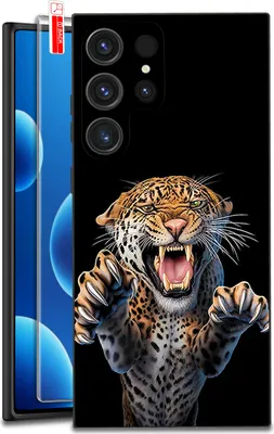 Image de Étui pour Samsung Galaxy S24 Ultra | MOTIFS | Coque en silicone mat + Verre trempé 9H
