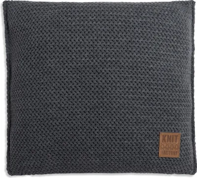Produktbild von Knit Factory Maxx Kissen - Anthrazit - 50x50 cm