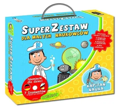Zdjęcie produktu dla Kapitan Nauka  SuperZestaw dla małych naukowców