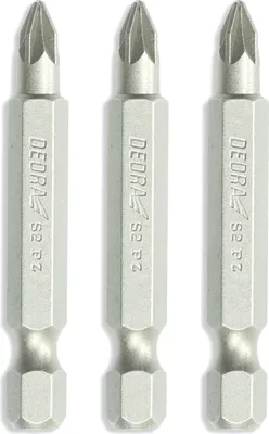 Zdjęcie produktu dla Zestaw końcówek wkrętakowych Pozidriv PZ1/2/3x50mm, blister