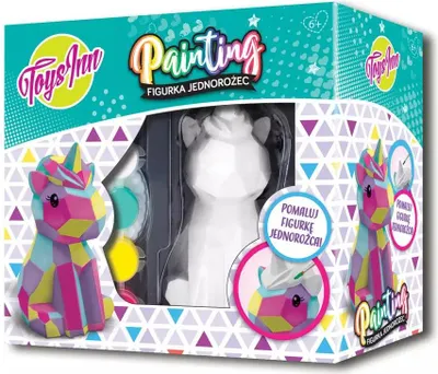 Produktbild von STNUX Einhornfigur zum Bemalen. STN6335 96338