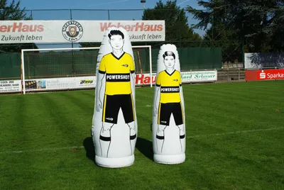 Produktbild von POWERSHOT® Trainingsdummy aus Weich-PVC für Fußball, Handball, Basketball - aufblasbar - AIR Dummy