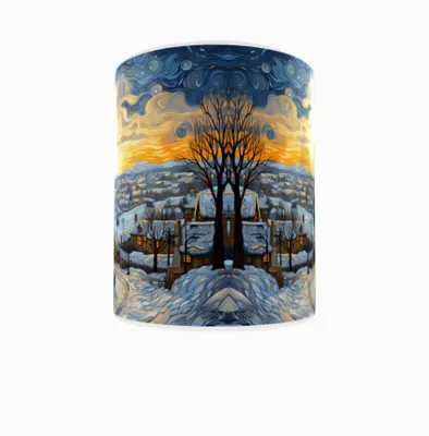 Produktbild von Kubek 300ml Nachtlandschaften mit VanGogh-Stil v4