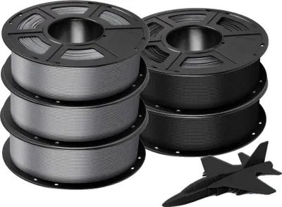 Produktbild von 3D-Drucker PLA-Filament, umweltfreundliches Material, kompatibel mit FDM-Druckern, 5KG Kombination E