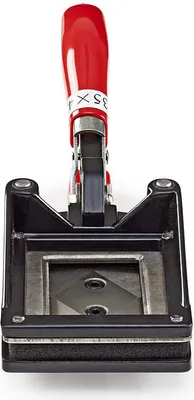 Produktbild von Nedis Passbild Schneidemaschine - 35 x 45 mm - Metall - Red / Schwarz