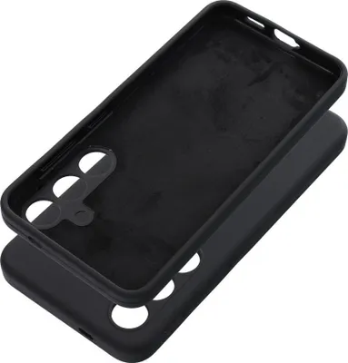 Image de Étui en silicone de 2 mm d'épaisseur pour téléphone portable, compatible avec le SAMSUNG S25 FE, noir