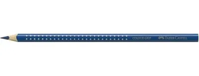 Obrázok produktu pre Farebné ceruzky, trojhranný tvar, FABER-CASTELL "Grip 2001", modrá